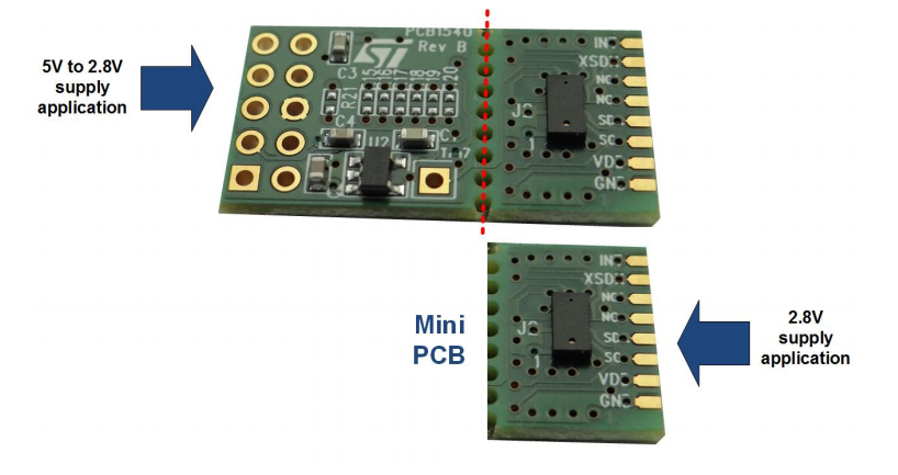 STMicroelectronics VL53L1X-SATEL分线板